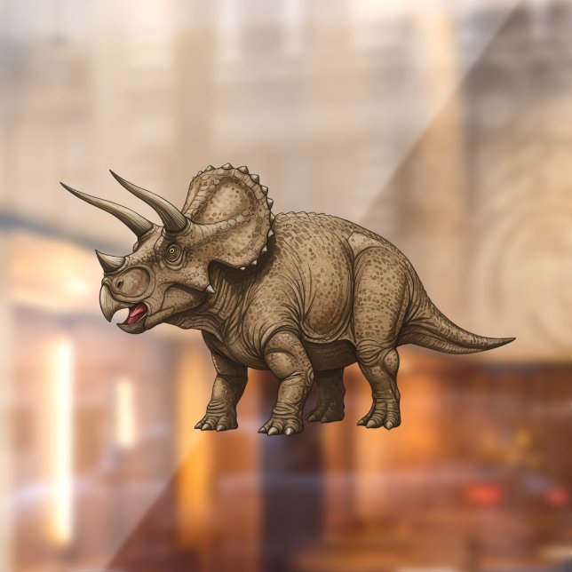 Triceratops  window cling (Sheet 2)