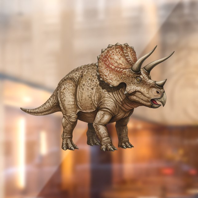 Triceratops  window cling (Sheet 2)