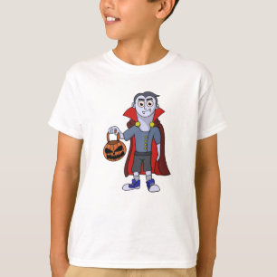 Trick and Treat a Vampire on Halloween T-Shirt