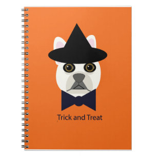 Trick and Treat Dog Notebook