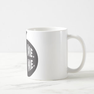 Trick Me Treat Me B/W Coffee Mug