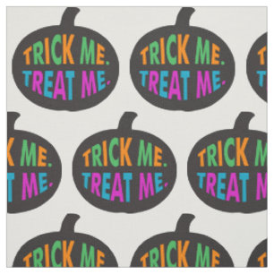 Trick Me Treat Me Multi-Colour Fabric