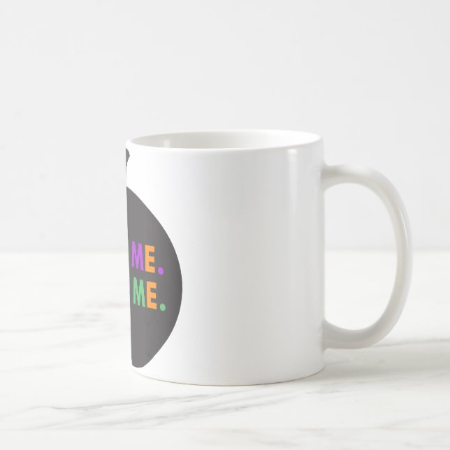 Trick Me Treat Me, Multi-Colours Coffee Mug (Right)