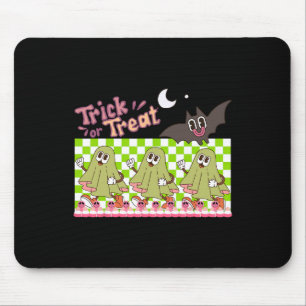 Trick Of Treat Halloween Mouse Mat