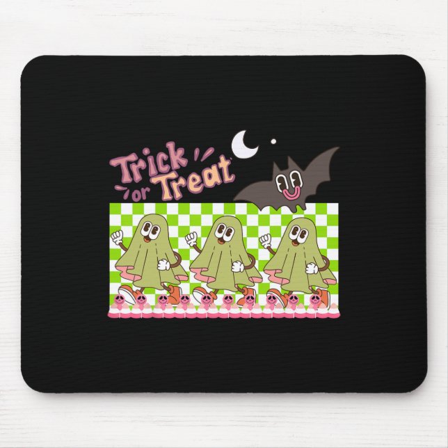 Trick Of Treat Halloween  Mouse Mat (Front)