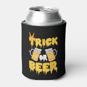 Trick or Beer Halloween Can Cooler