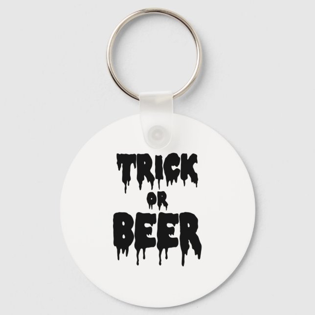 trick or beer key ring (Front)