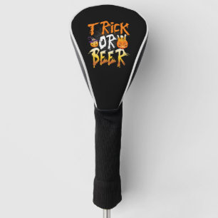 Trick Or Beer T Shirt Golf Head Cover