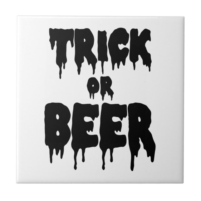 trick or beer tile (Front)