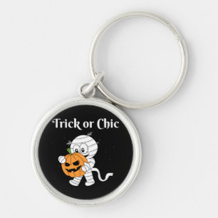 Trick Or Chic Key Ring