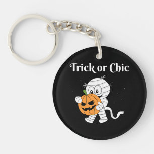 Trick Or Chic Key Ring