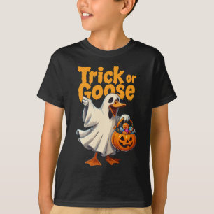 Trick or Goose Halloween Goose T-Shirt