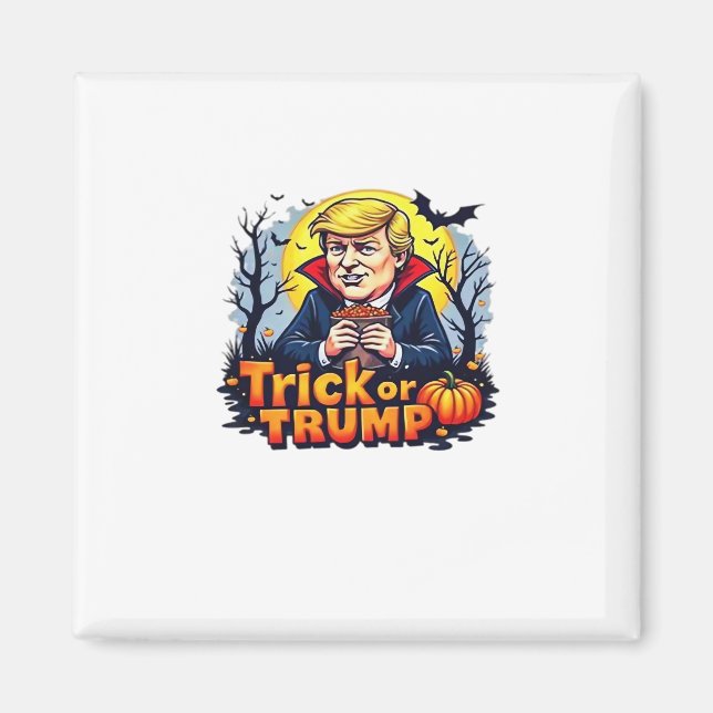 Trick Or Halloween Classic Magnet (Front)
