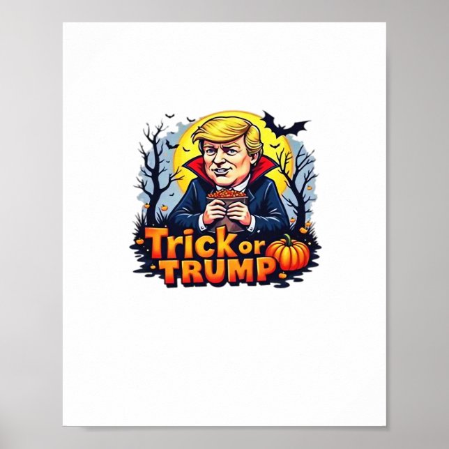 Trick Or Halloween Classic Poster (Front)