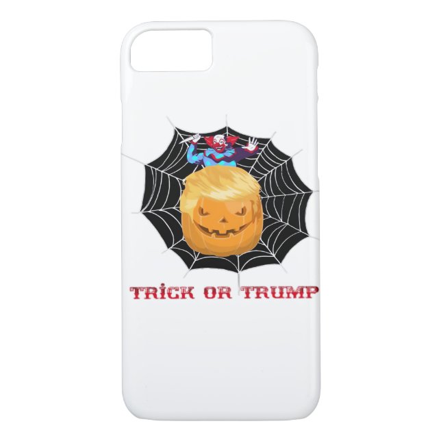 Trick Or Halloween Scary Clown Case-Mate iPhone Case (Back)