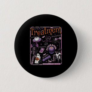 Trick Or Pt Physical Therapy Therast Halloween 6 Cm Round Badge