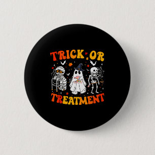 Trick Or Pt Physical Therapy Therast Halloween  6 Cm Round Badge