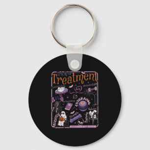 Trick Or Pt Physical Therapy Therast Halloween  Key Ring
