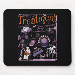 Trick Or Pt Physical Therapy Therast Halloween  Mouse Mat