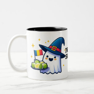 Trick or sarmale - Romanian Diaspora ghost Mug
