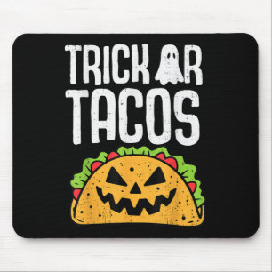 Trick Or Tacos Halloween Mexican Food Costume Men Mouse Mat