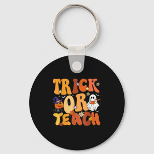 Trick Or Teach Boo Halloween Costumes Teacher Men  Key Ring
