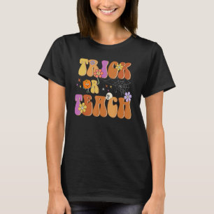 Trick Or Teach Cute Halloween Teacher Men Women 2 T-Shirt