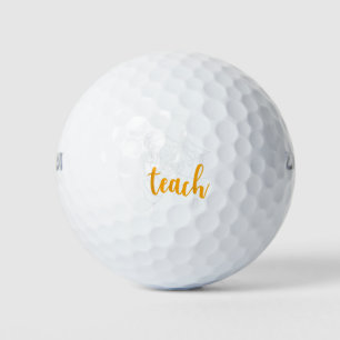 Trick Or Teach Funny Teacher Halloween Costume Gif Golf Balls