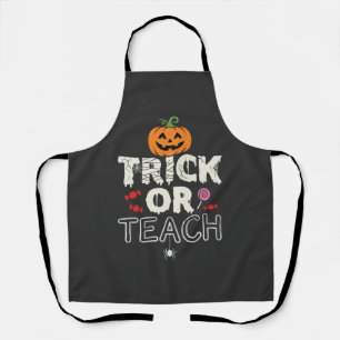 Trick or Teach Halloween Teacher Design (2)_1 Apron