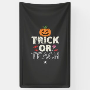 Trick or Teach Halloween Teacher Design (2)_1 Banner