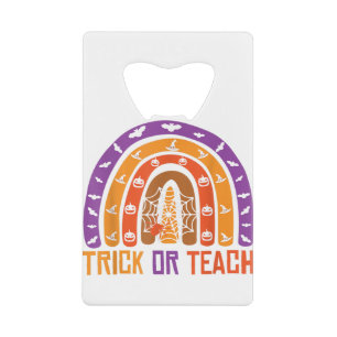 Trick Or Teach Rainbow Teacher Halloween Costume W