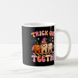 Trick Or Teeth Crew Dental Halloween Costumes Wome Coffee Mug