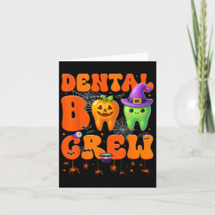 Trick Or Teeth Dental Halloween Costumes Dentist M Card