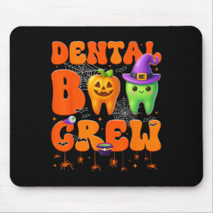 Trick Or Teeth Dental Halloween Costumes Dentist M Mouse Mat