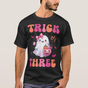  Trick Or Three Halloween 3 Years Old  T-Shirt