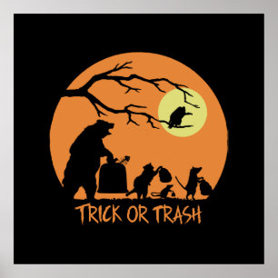 Trick Or Trash Poster