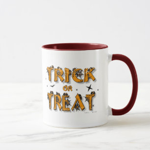 Trick or Treat -  2-sided Ringer Mug