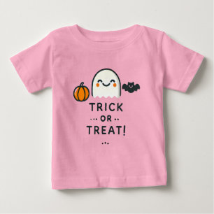 Trick or Treat Baby Halloween T-Shirt