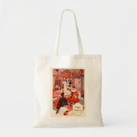 Trick or Treat Bag 1920s Vintage Halloween