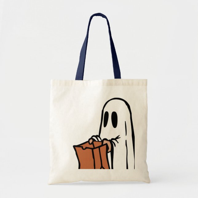 Trick or Treat bags for kids. Ghost (Front)