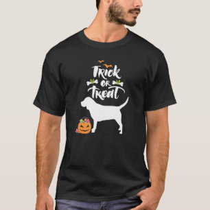 Trick Or Treat Beagle Dog Halloween Costume T-Shirt