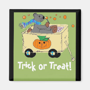 Trick or Treat Bear Magnet
