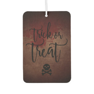 Trick or treat Bloody Car Air Freshener