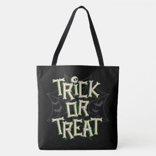 Trick or Treat Bones Tote Bag