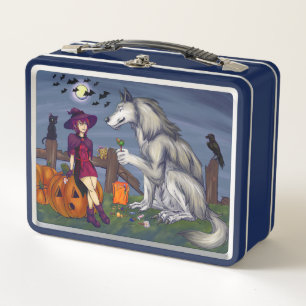Trick or Treat Buddies Metal Lunch Box