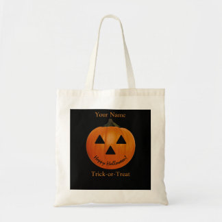 Trick-or-Treat Budget Tote for Halloween Candy Bag