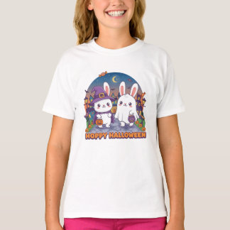 Trick-or-Treat Bunnies Halloween T-Shirt – Cute