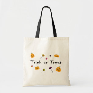 Trick or Treat Candy Tote Bag