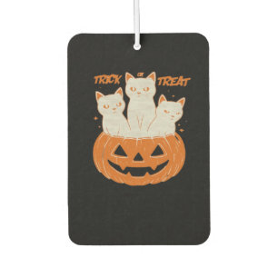 Trick or Treat cats Classic T-Shirt Car Air Freshener