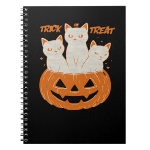 Trick or Treat cats Classic T-Shirt Notebook